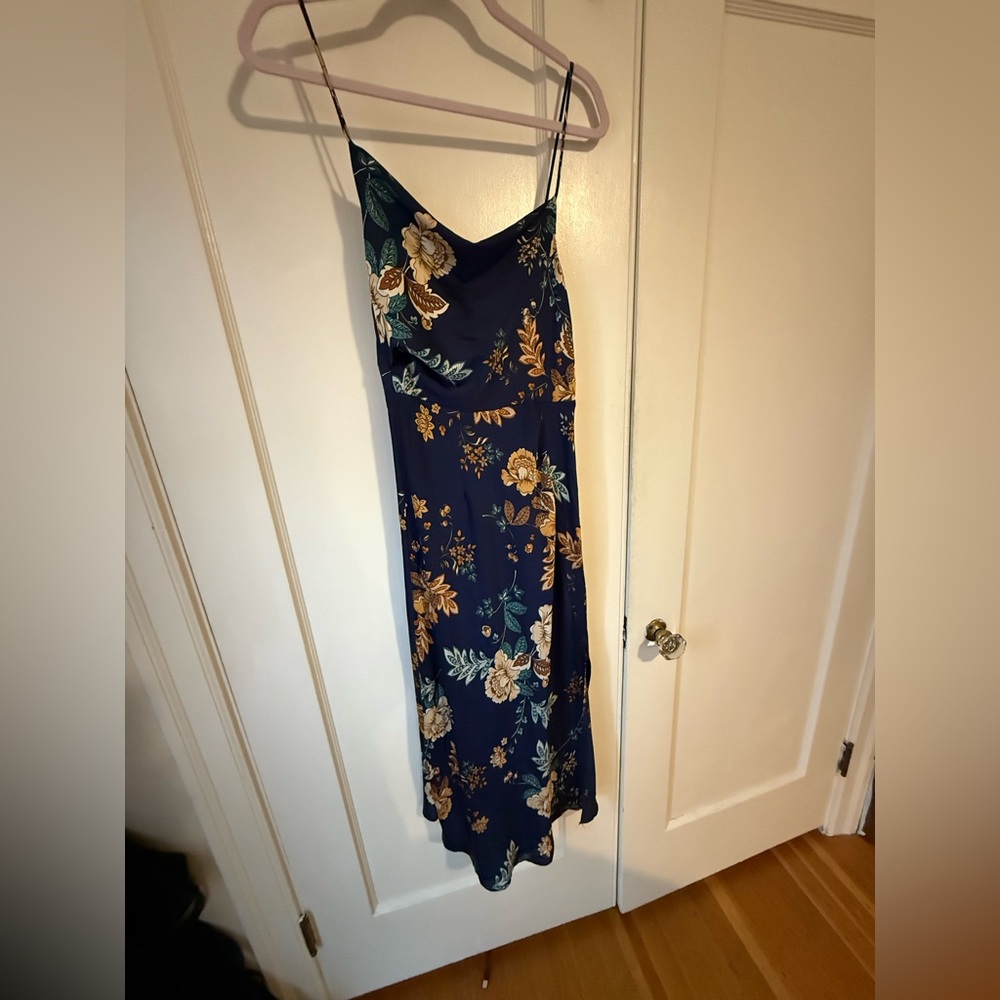 Hello Molly Heart In The Sun Midi Satin Slip Dress New With Tags size small - Picture 4 of 8